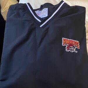 Pirates Black Pullover with Logo